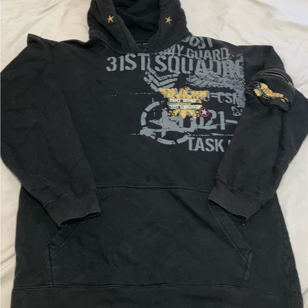 Men's Nobility Black Graphic Hoodie !Accepting Offers! Bundle Deals Available